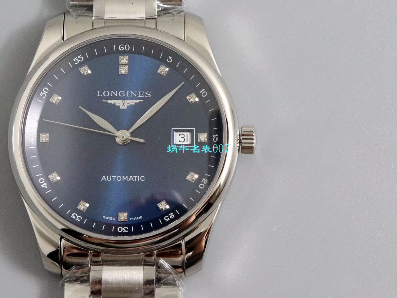 【V9 Factory 名匠三针新款40mm三字位日历款 top 副本】 top 复刻高仿 Longines 名匠系列L2.793.4.97.6 wrist watch  / L138
