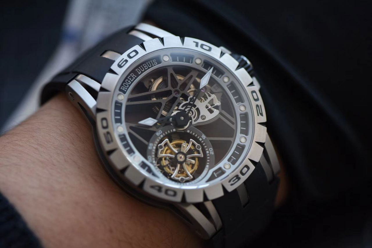 JB Factory Roger DubuisExcalibur Spidr（王者系列） top 复刻高仿RDDBEX0545，RDDBEX0546，RDDBEX0479 Tourbillon  wrist watch  / LJ057