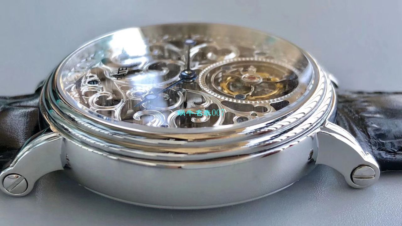 【小贵】少量来货，新品上市❗最新款 私人专属 copy customized  PATEK PHILIPPE 镂空 Tourbillon 手表 / BD256