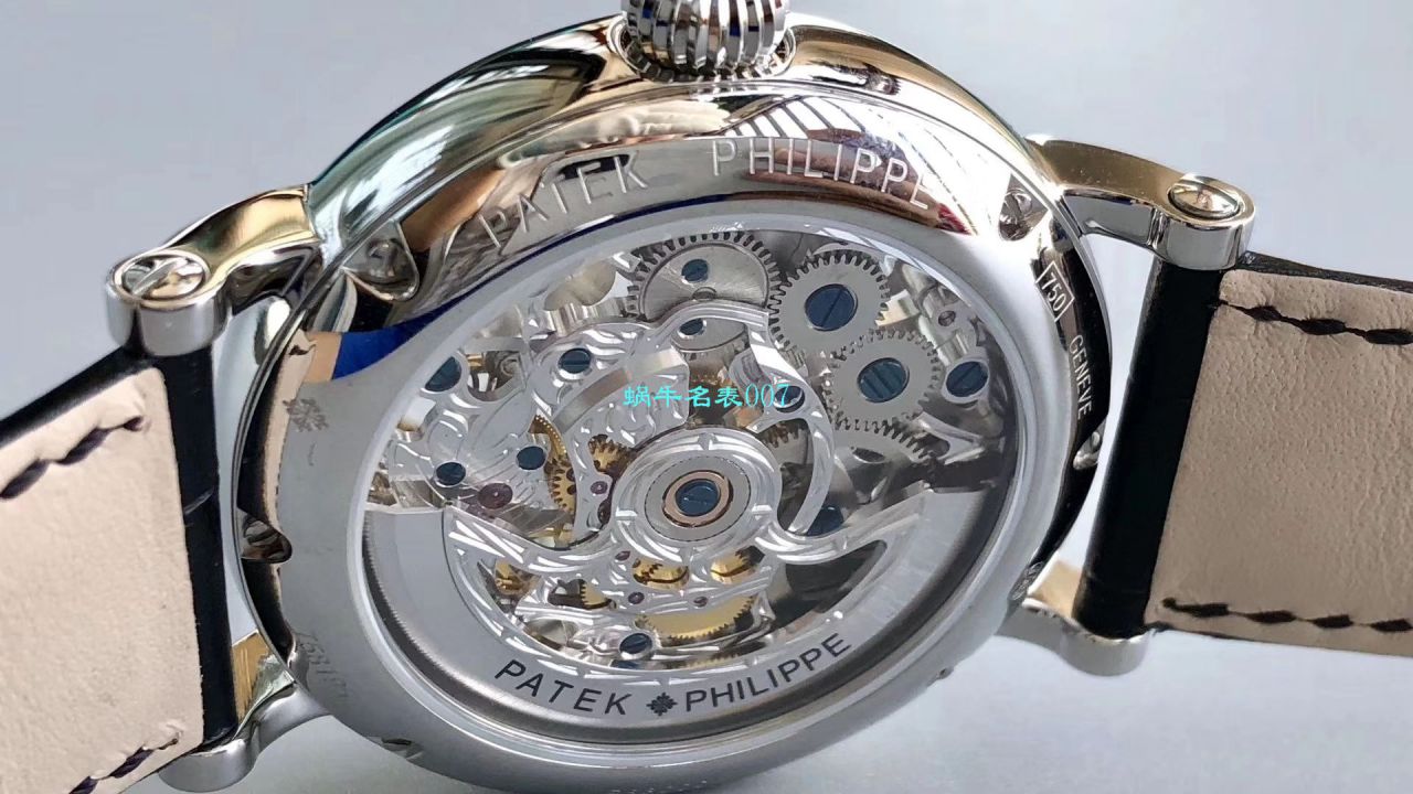 【小贵】少量来货，新品上市❗最新款 私人专属 copy customized  PATEK PHILIPPE 镂空 Tourbillon 手表 / BD256
