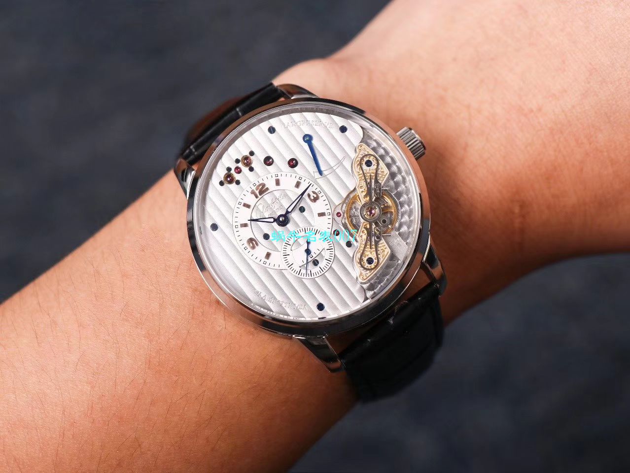 【TZ Factory  top 复刻手表】glashuette original原创偏心系列1-66-06-04-22-05 wrist watch  / GLA060