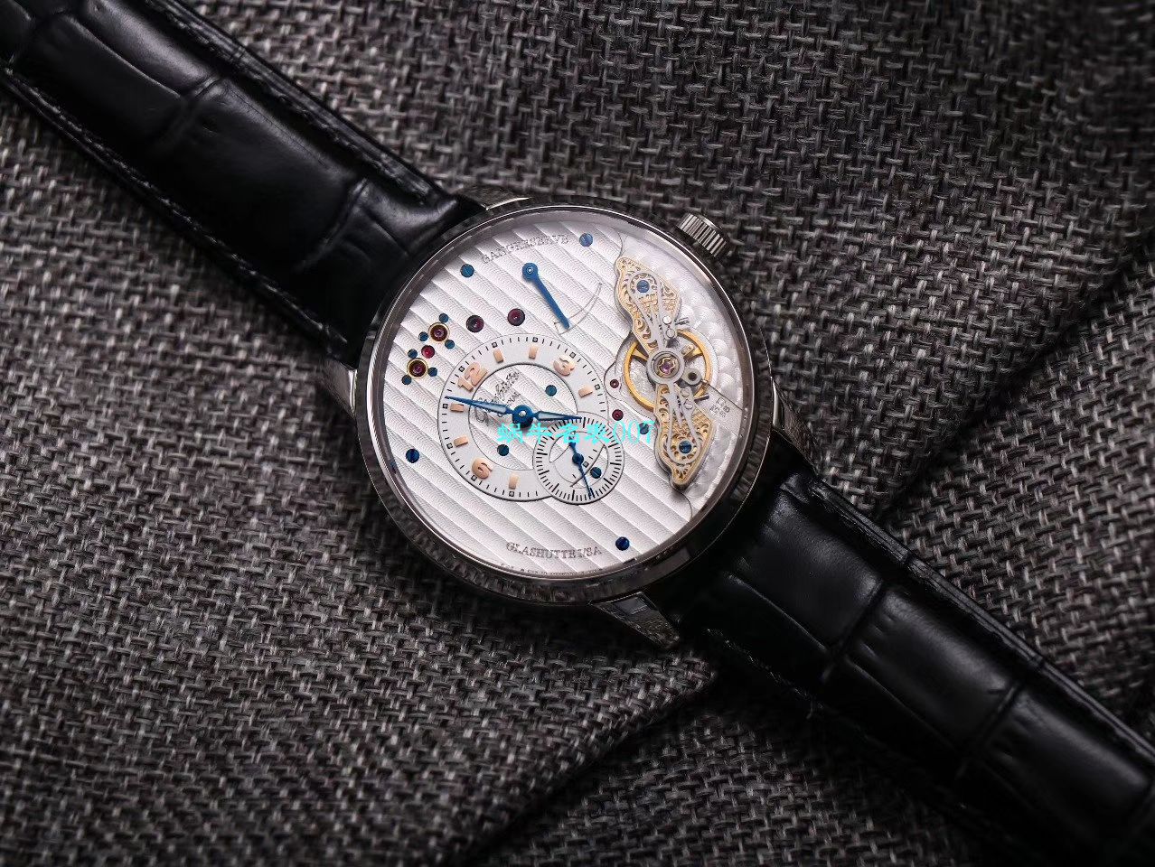 【TZ Factory  top 复刻手表】glashuette original原创偏心系列1-66-06-04-22-05 wrist watch  / GLA060
