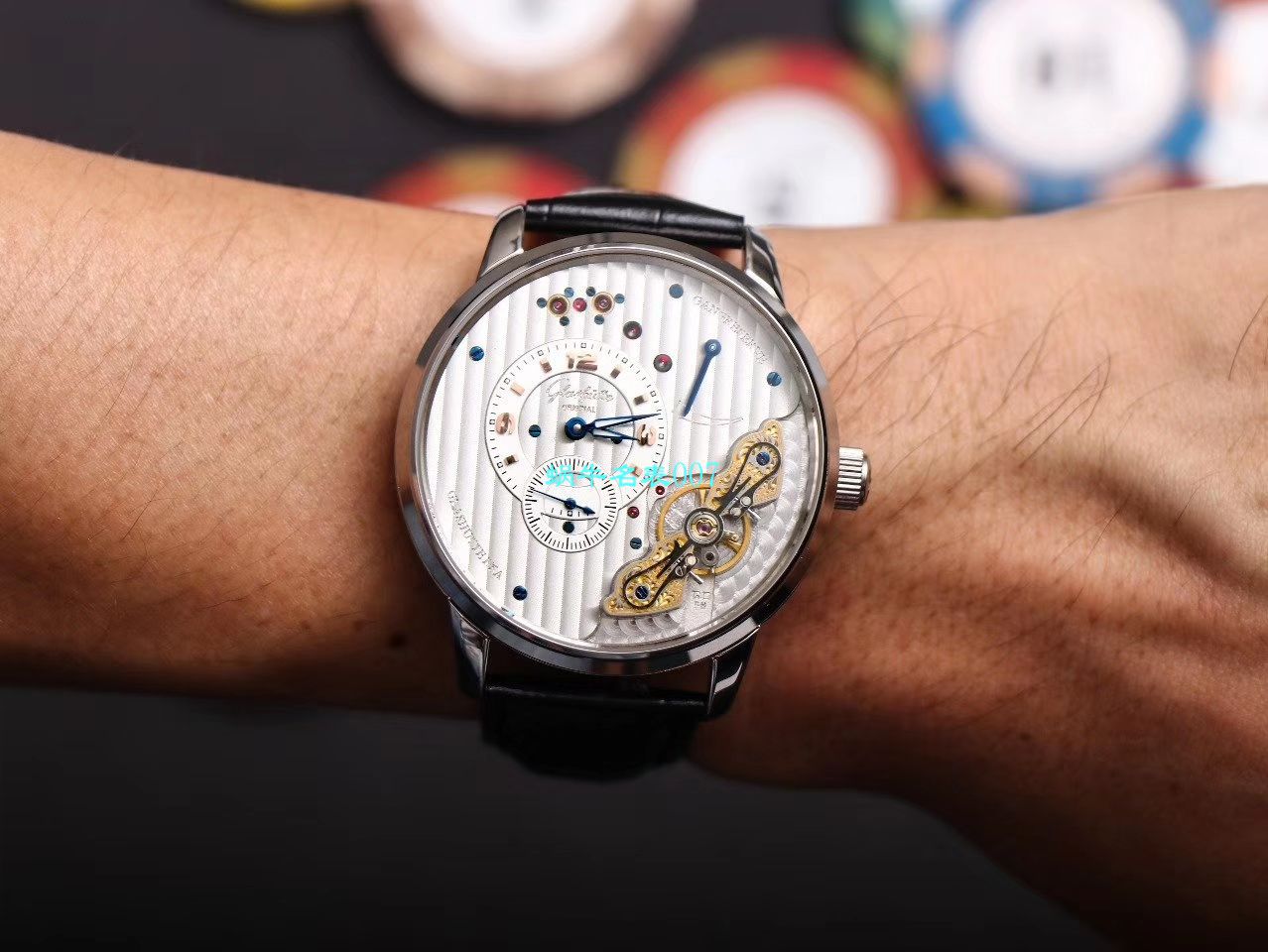 【TZ Factory 超A高仿手表】glashuette original原创偏心系列1-91-02-02-02-30 wrist watch  / GLA059