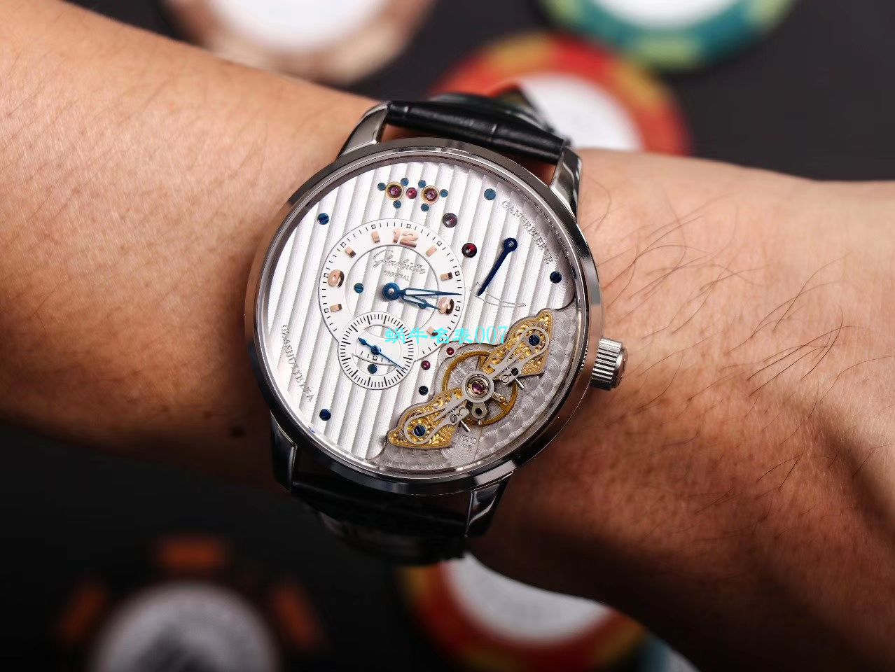 【TZ Factory 超A高仿手表】glashuette original原创偏心系列1-91-02-02-02-30 wrist watch  / GLA059