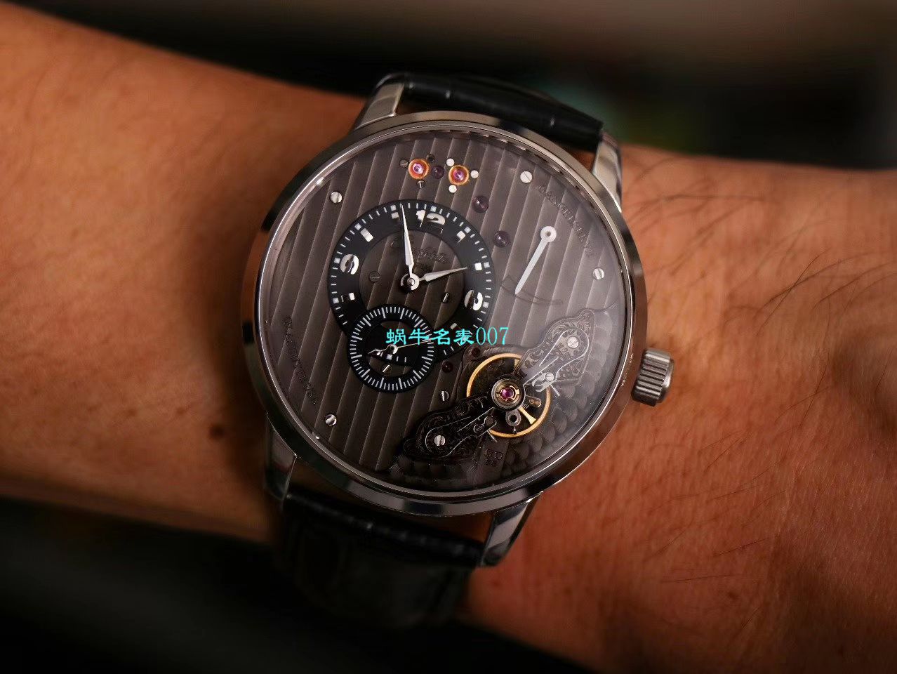 【TZ Factory  top 复刻手表】glashuette original原创偏心系列1-66-06-04-22-05 wrist watch  / GLA060