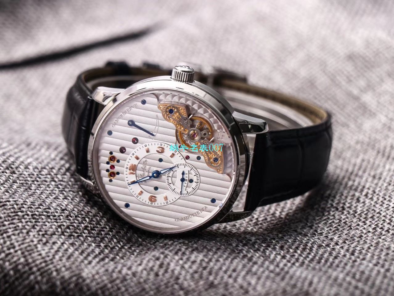 【TZ Factory 超A精高仿手表】glashuette original原创偏心系列1-91-02-01-05-30 wrist watch  / GLA058