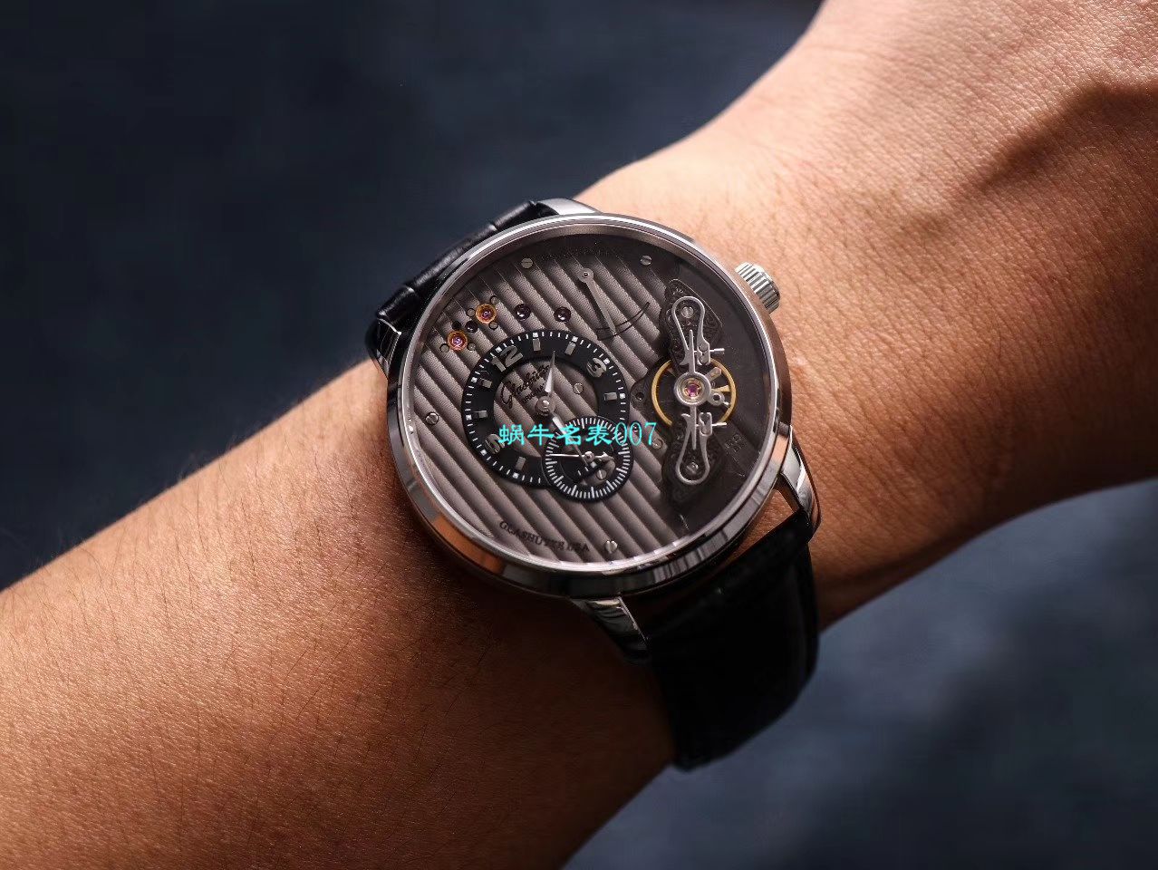 【TZ Factory 超A高仿手表】glashuette original原创偏心系列1-91-02-02-02-30 wrist watch  / GLA059