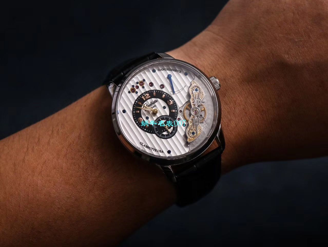 【TZ Factory 超A高仿手表】glashuette original原创偏心系列1-91-02-02-02-30 wrist watch  / GLA059