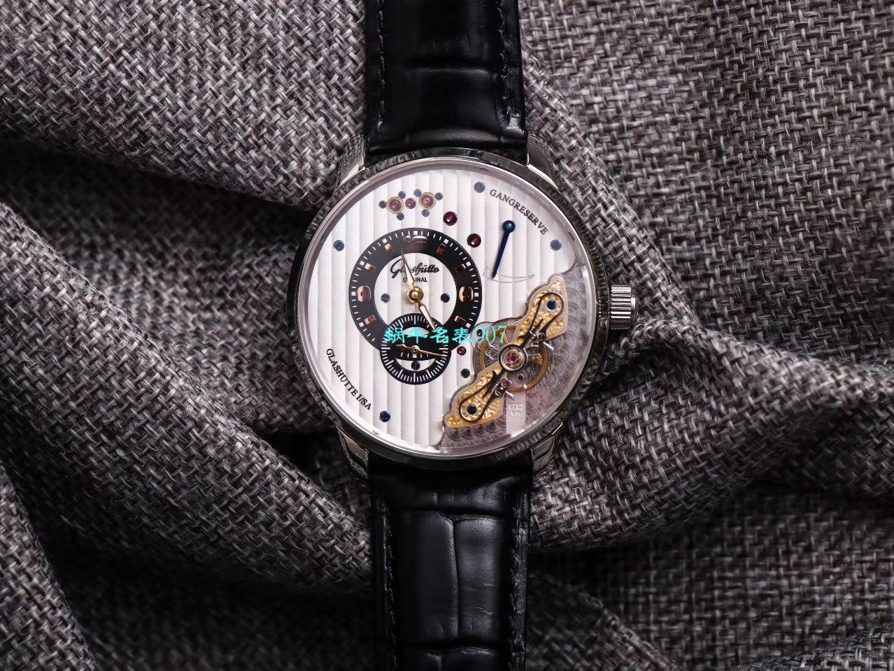 【TZ Factory  top 复刻手表】glashuette original原创偏心系列1-66-06-04-22-05 wrist watch  / GLA060
