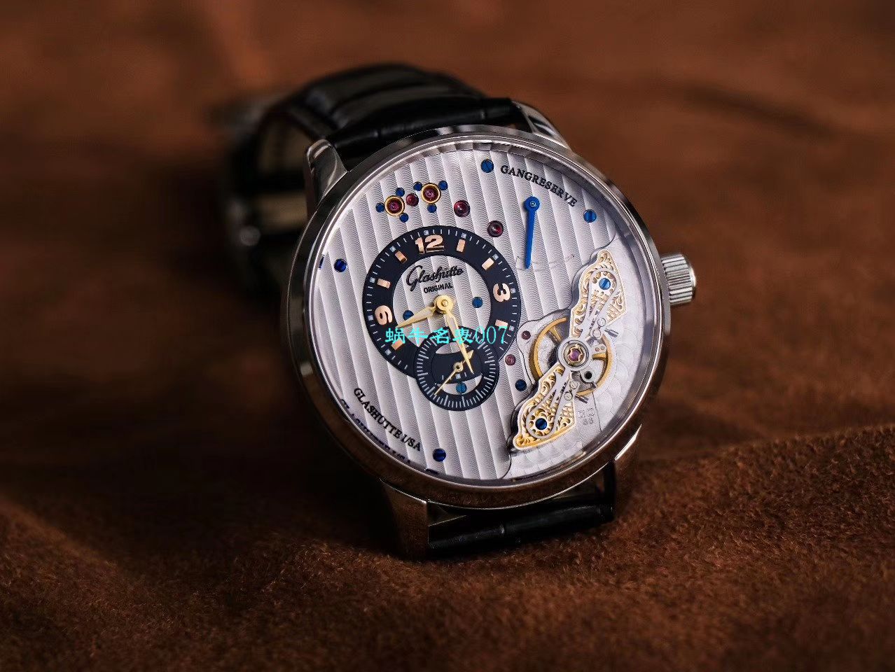 【TZ Factory 超A高仿手表】glashuette original原创偏心系列1-91-02-02-02-30 wrist watch  / GLA059