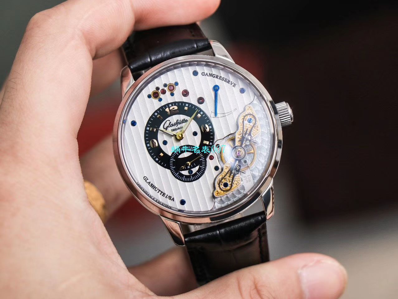 【TZ Factory 超A精高仿手表】glashuette original原创偏心系列1-91-02-01-05-30 wrist watch  / GLA058