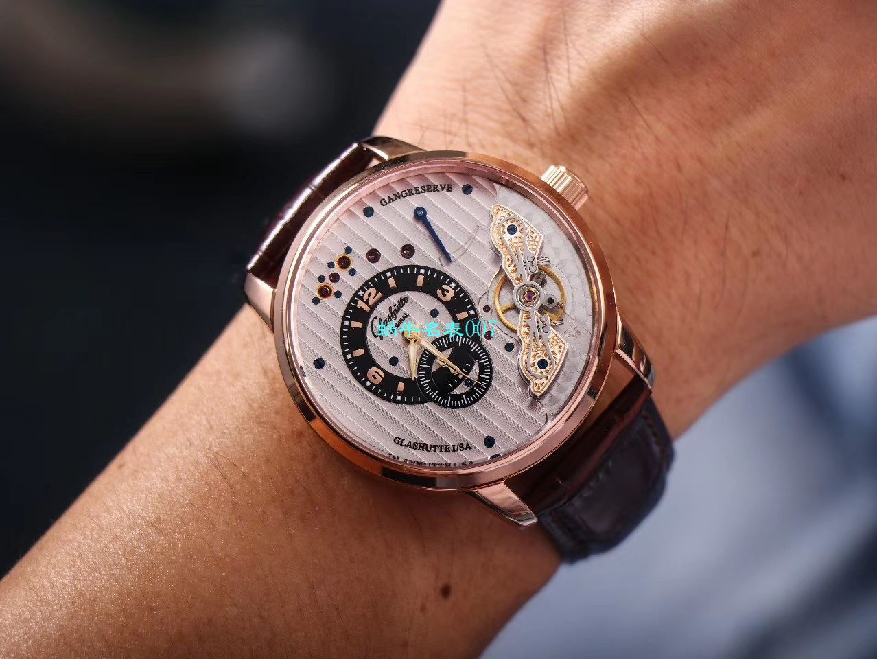 【TZ Factory 超A高仿手表】glashuette original原创偏心系列1-91-02-02-02-30 wrist watch  / GLA059