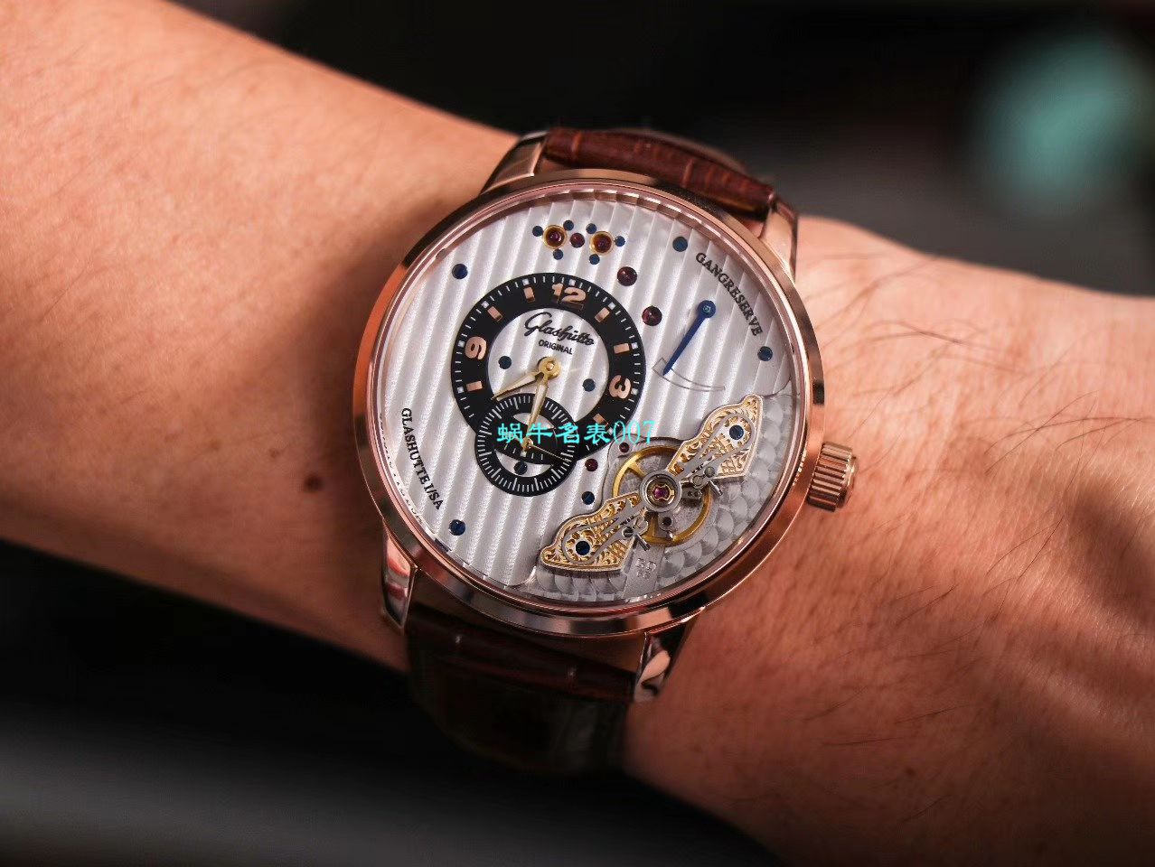 【TZ Factory 超A精高仿手表】glashuette original原创偏心系列1-91-02-01-05-30 wrist watch  / GLA058