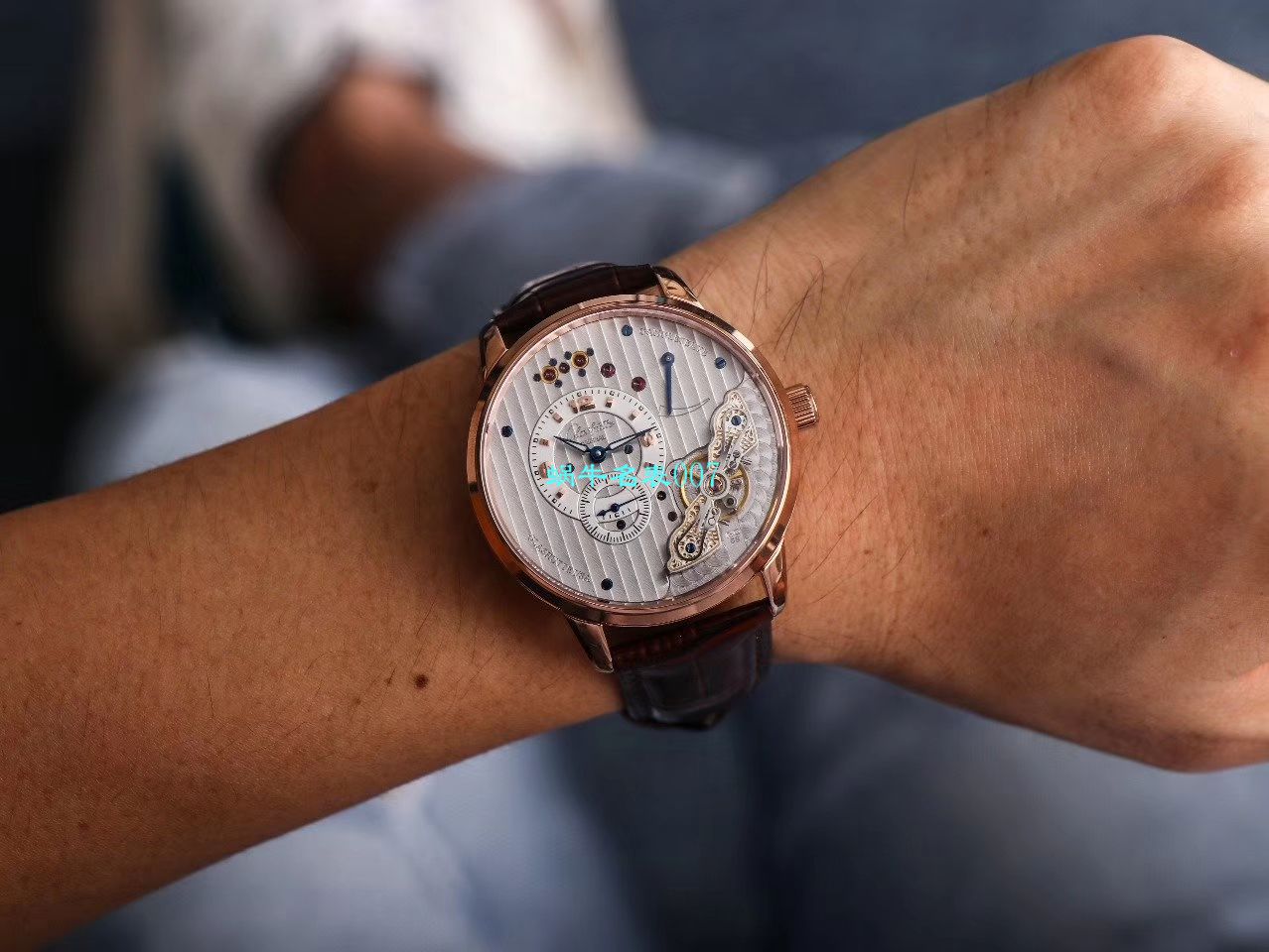 【TZ Factory  top 复刻手表】glashuette original原创偏心系列1-66-06-04-22-05 wrist watch  / GLA060