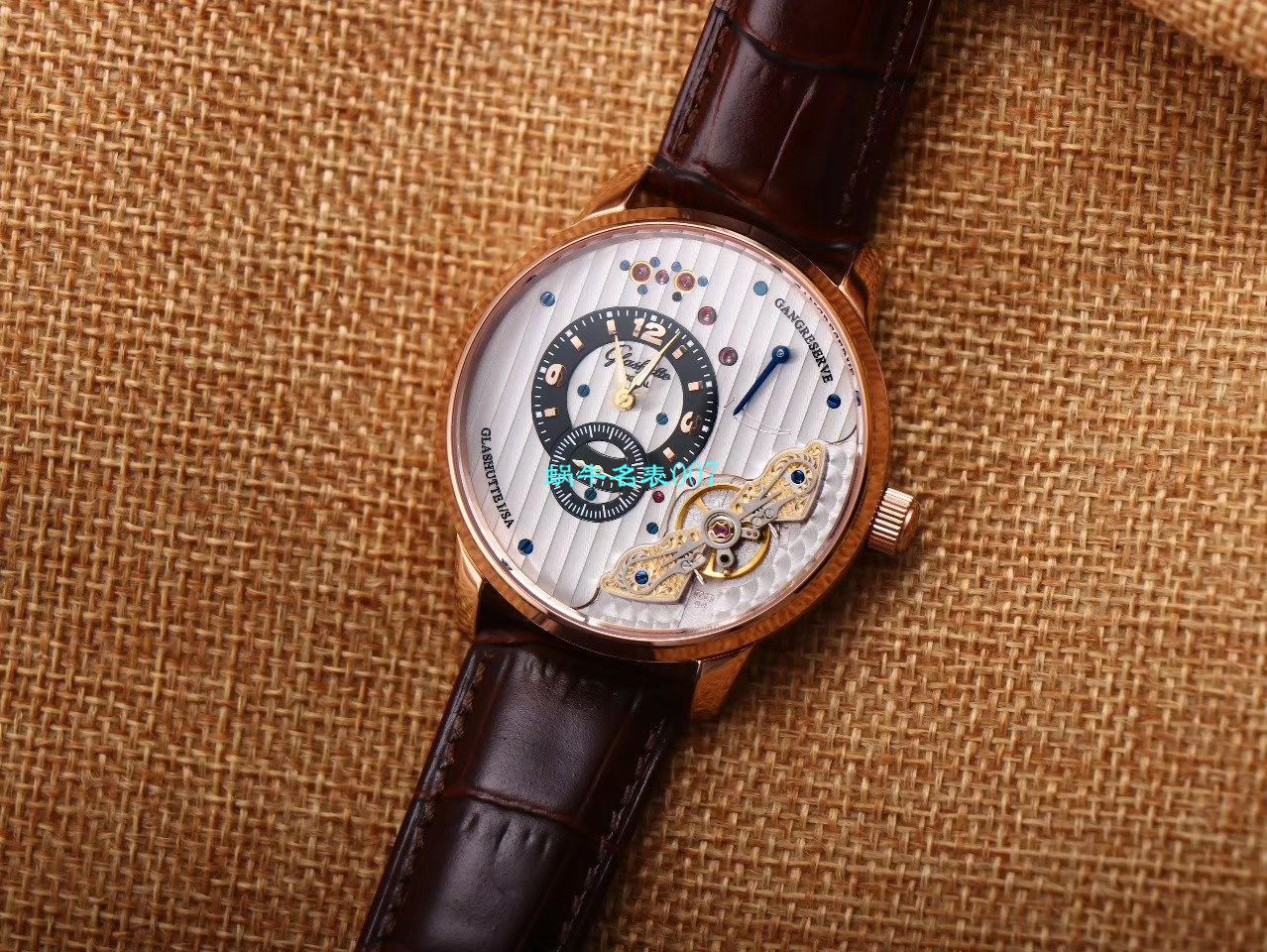 【TZ Factory 超A高仿手表】glashuette original原创偏心系列1-91-02-02-02-30 wrist watch  / GLA059