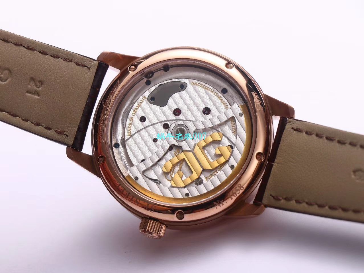 【TZ Factory 超A高仿手表】glashuette original原创偏心系列1-91-02-02-02-30 wrist watch  / GLA059
