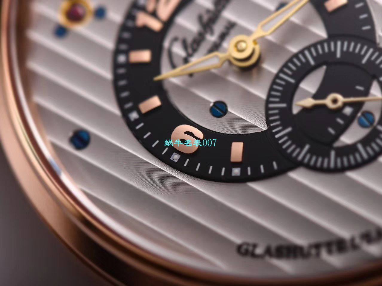 【TZ Factory 超A高仿手表】glashuette original原创偏心系列1-91-02-02-02-30 wrist watch  / GLA059