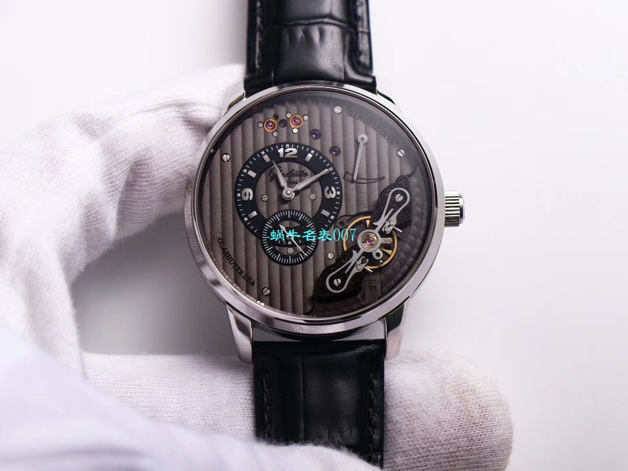 【TZ Factory 超A高仿手表】glashuette original原创偏心系列1-91-02-02-02-30 wrist watch  / GLA059