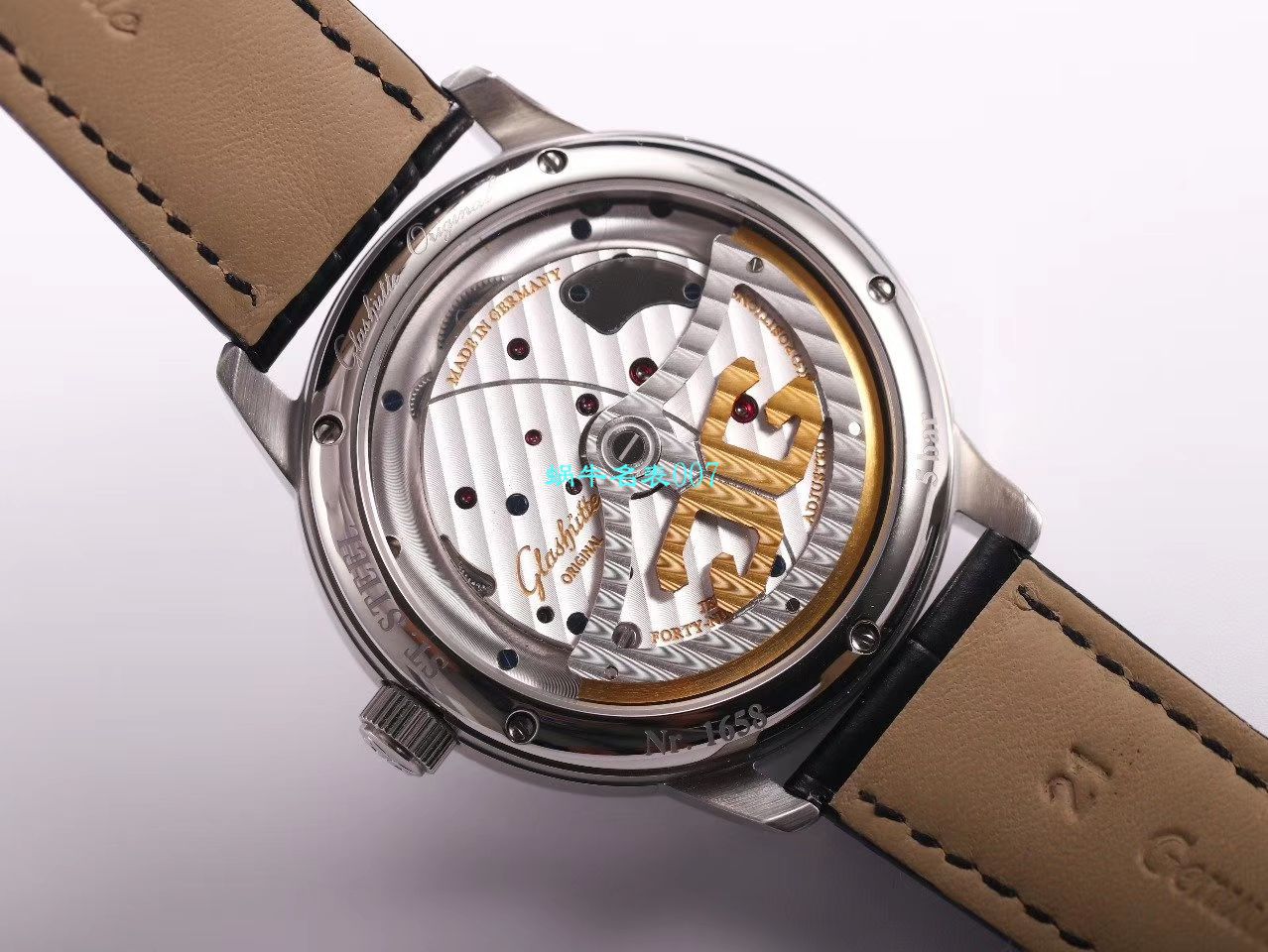 【TZ Factory 超A精高仿手表】glashuette original原创偏心系列1-91-02-01-05-30 wrist watch  / GLA058