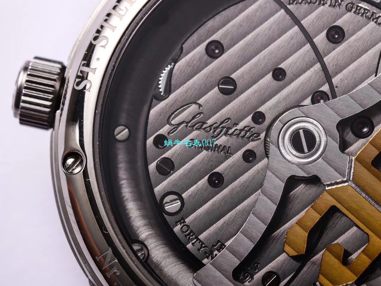 【TZ Factory 超A精高仿手表】glashuette original原创偏心系列1-91-02-01-05-30 wrist watch  / GLA058