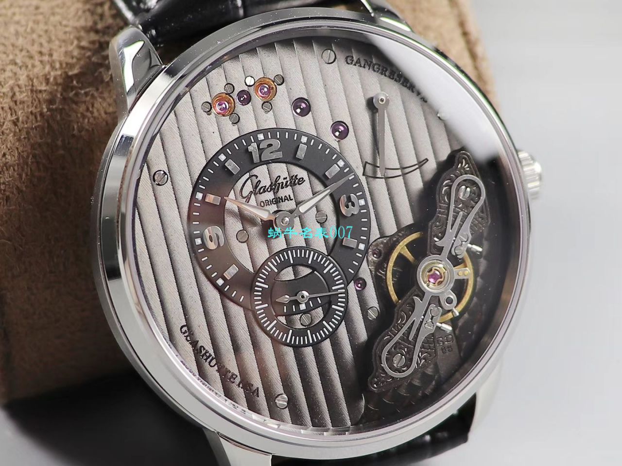 【TZ Factory  top 复刻手表】glashuette original原创偏心系列1-66-06-04-22-05 wrist watch  / GLA060