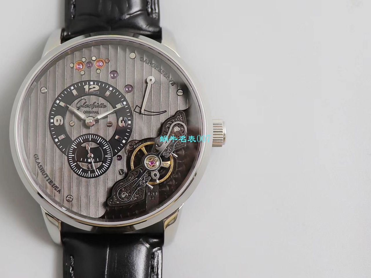 【TZ Factory 超A高仿手表】glashuette original原创偏心系列1-91-02-02-02-30 wrist watch  / GLA059