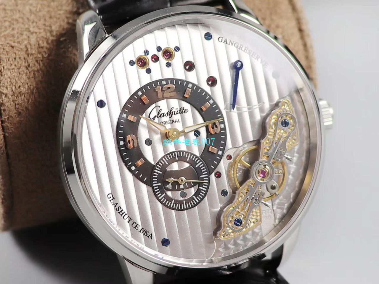 【TZ Factory  top 复刻手表】glashuette original原创偏心系列1-66-06-04-22-05 wrist watch  / GLA060
