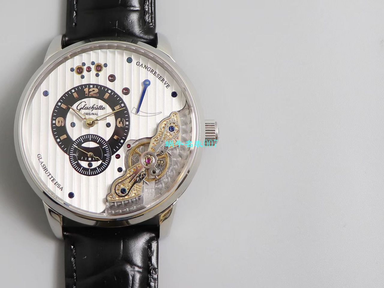 【TZ Factory  top 复刻手表】glashuette original原创偏心系列1-66-06-04-22-05 wrist watch  / GLA060
