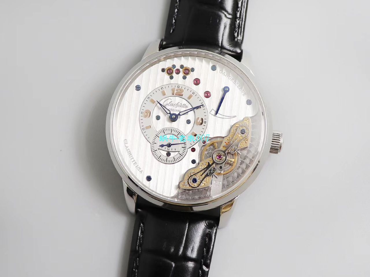 【TZ Factory 超A高仿手表】glashuette original原创偏心系列1-91-02-02-02-30 wrist watch  / GLA059