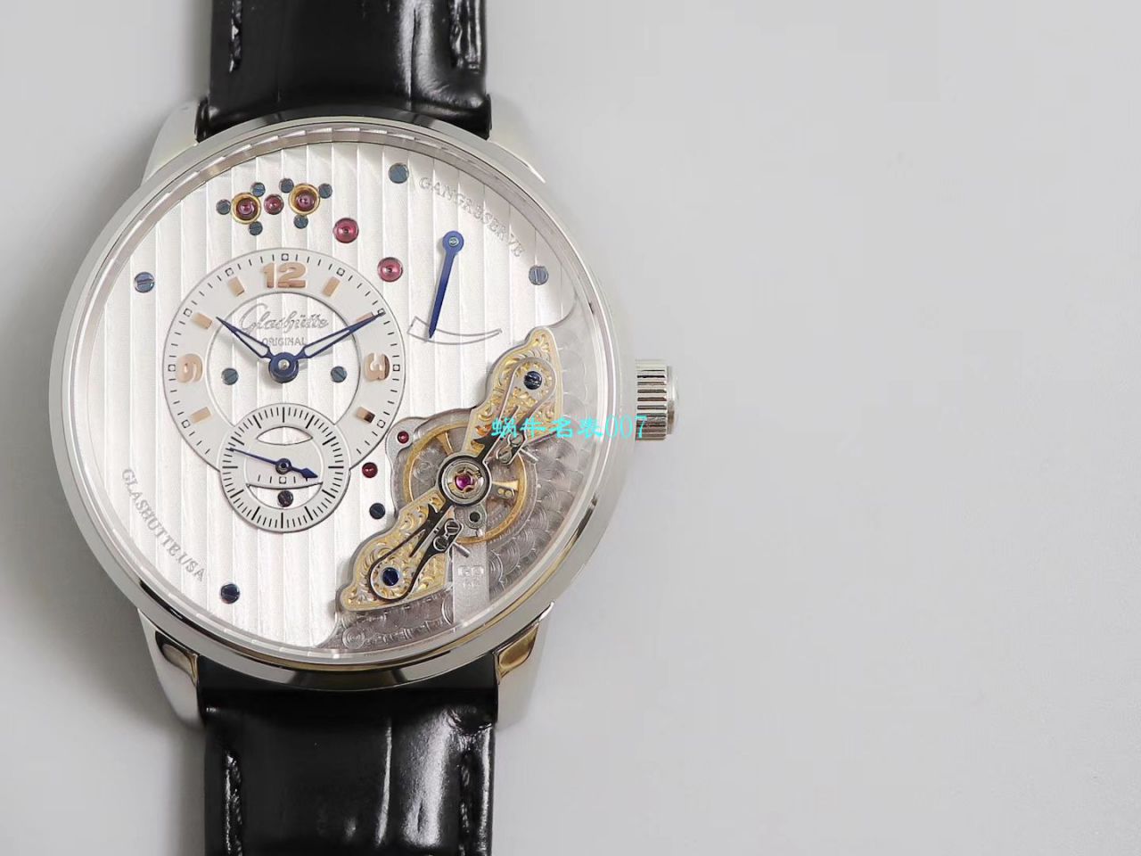 【TZ Factory 超A高仿手表】glashuette original原创偏心系列1-91-02-02-02-30 wrist watch  / GLA059