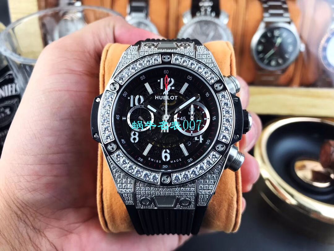 【JB Factory 高仿手表】 hublot BIG BANG系列411.OX.1180.RX.0904 wrist watch  / YUB075