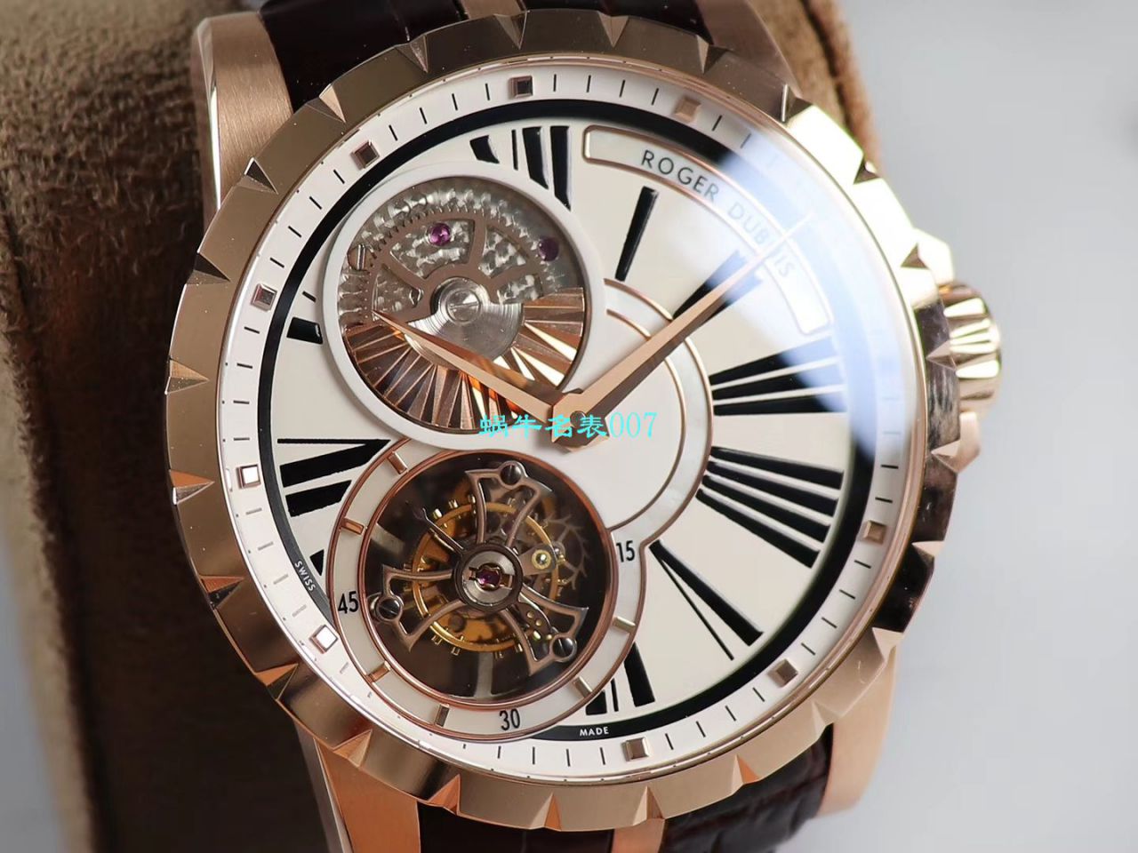 【BBR Factory 官网复刻表】Roger DubuisEXCALIBUR（王者系列）系列 Tourbillon RDDBEX0261，RDDBEX0285 wrist watch  / LJ061