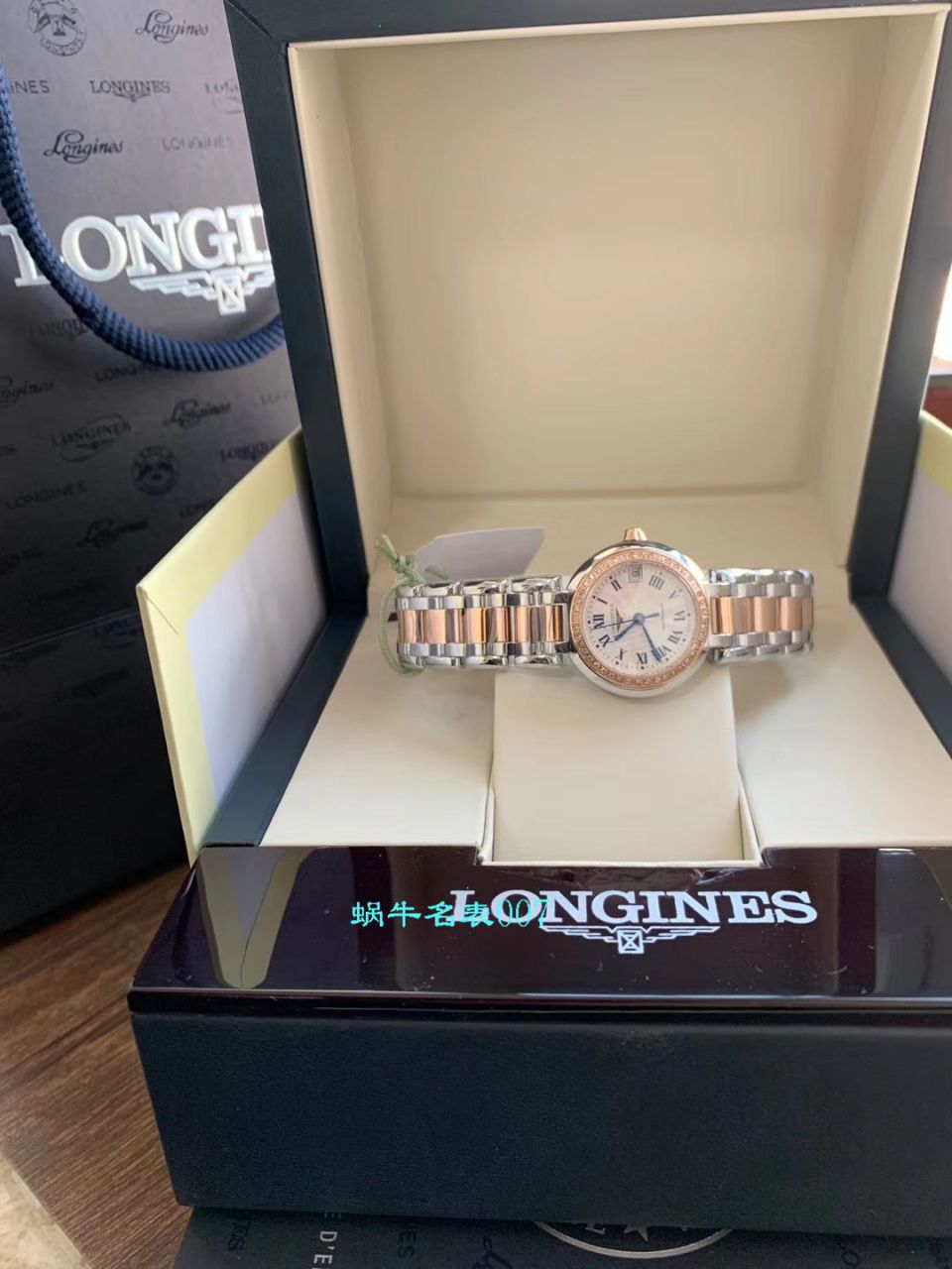【高端 copy customized 、原单真钻女表】LONGINES  PRIMALUNA心月系列L8.111.5.79.6 wrist watch  / L150