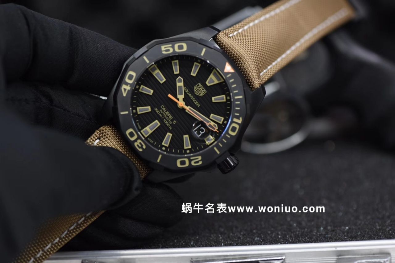 【 Video analysis HBBV6 Factory 官网复刻表】 TAG Heuer 竞潜300米WAY208C.FC6383 wrist watch  