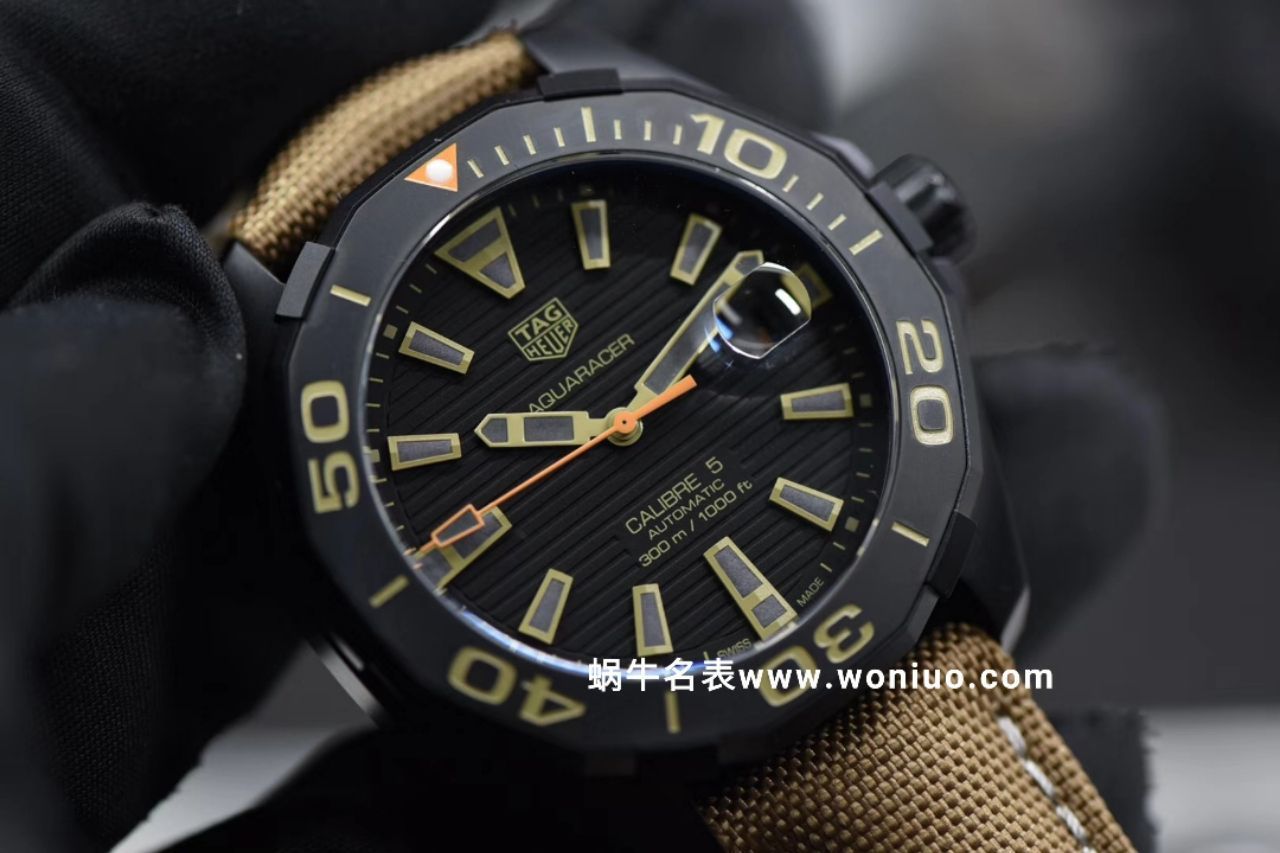 【 Video analysis HBBV6 Factory 官网复刻表】 TAG Heuer 竞潜300米WAY208C.FC6383 wrist watch  