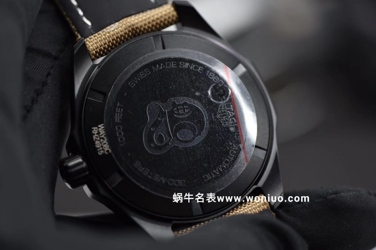【 Video analysis HBBV6 Factory 官网复刻表】 TAG Heuer 竞潜300米WAY208C.FC6383 wrist watch  