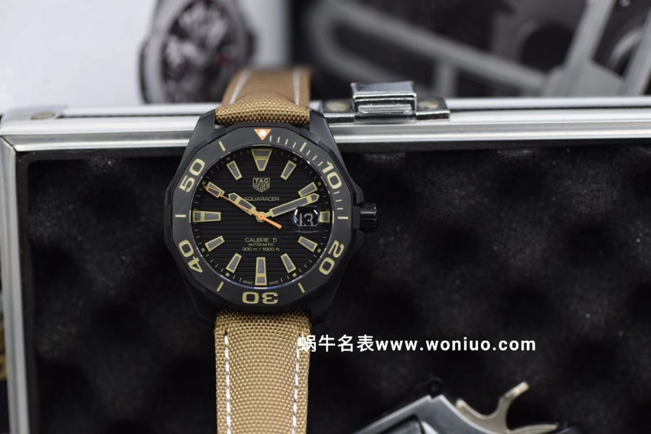 【 Video analysis HBBV6 Factory 官网复刻表】 TAG Heuer 竞潜300米WAY208C.FC6383 wrist watch  