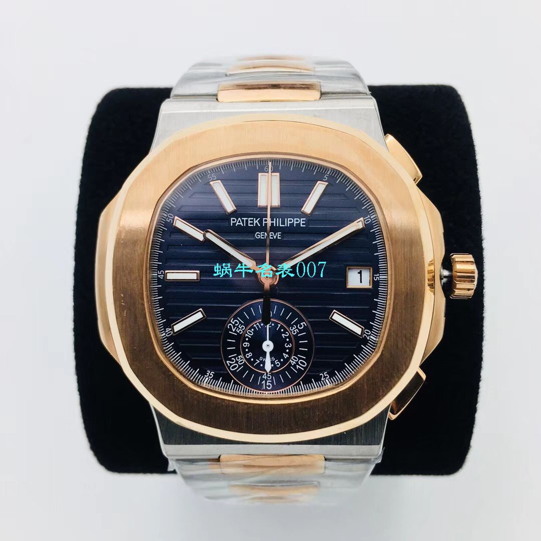【TW Factory 超A精高仿手表】 PATEK PHILIPPE  Nautilus 5980/1AR-001,5980R-001,5980/1A-014 wrist watch  / BD257