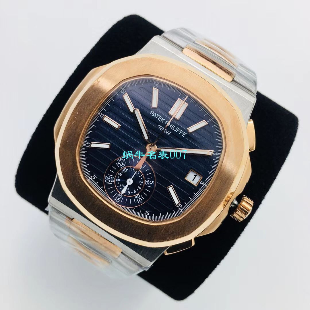 【TW Factory 超A精高仿手表】 PATEK PHILIPPE  Nautilus 5980/1AR-001,5980R-001,5980/1A-014 wrist watch  / BD257