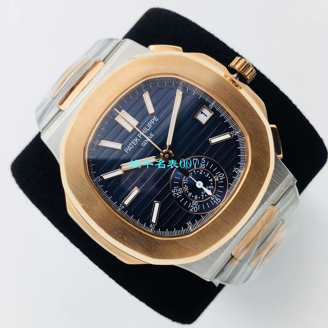 【TW Factory 超A精高仿手表】 PATEK PHILIPPE  Nautilus 5980/1AR-001,5980R-001,5980/1A-014 wrist watch  / BD257