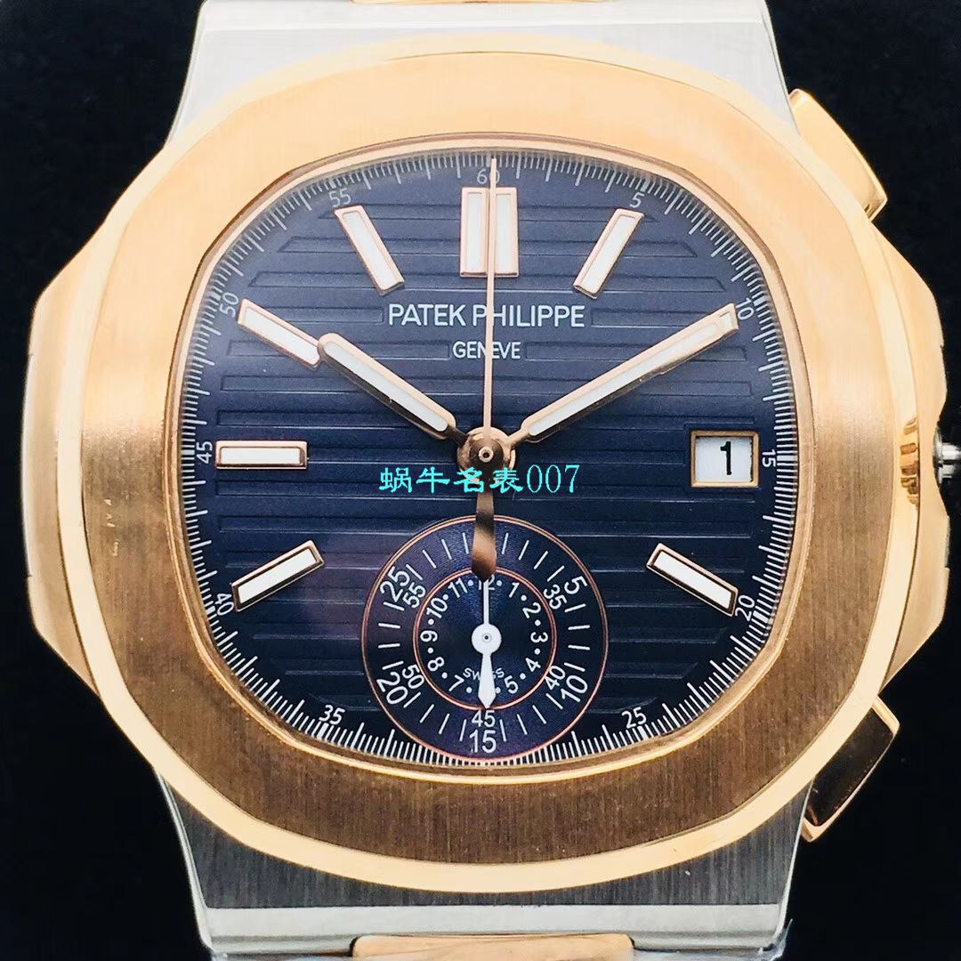 【TW Factory 超A精高仿手表】 PATEK PHILIPPE  Nautilus 5980/1AR-001,5980R-001,5980/1A-014 wrist watch  / BD257