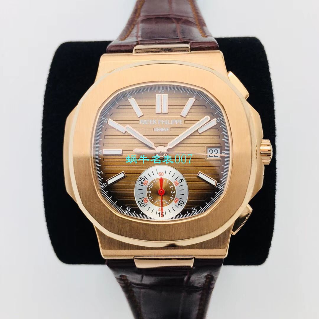【TW Factory 超A精高仿手表】 PATEK PHILIPPE  Nautilus 5980/1AR-001,5980R-001,5980/1A-014 wrist watch  / BD257
