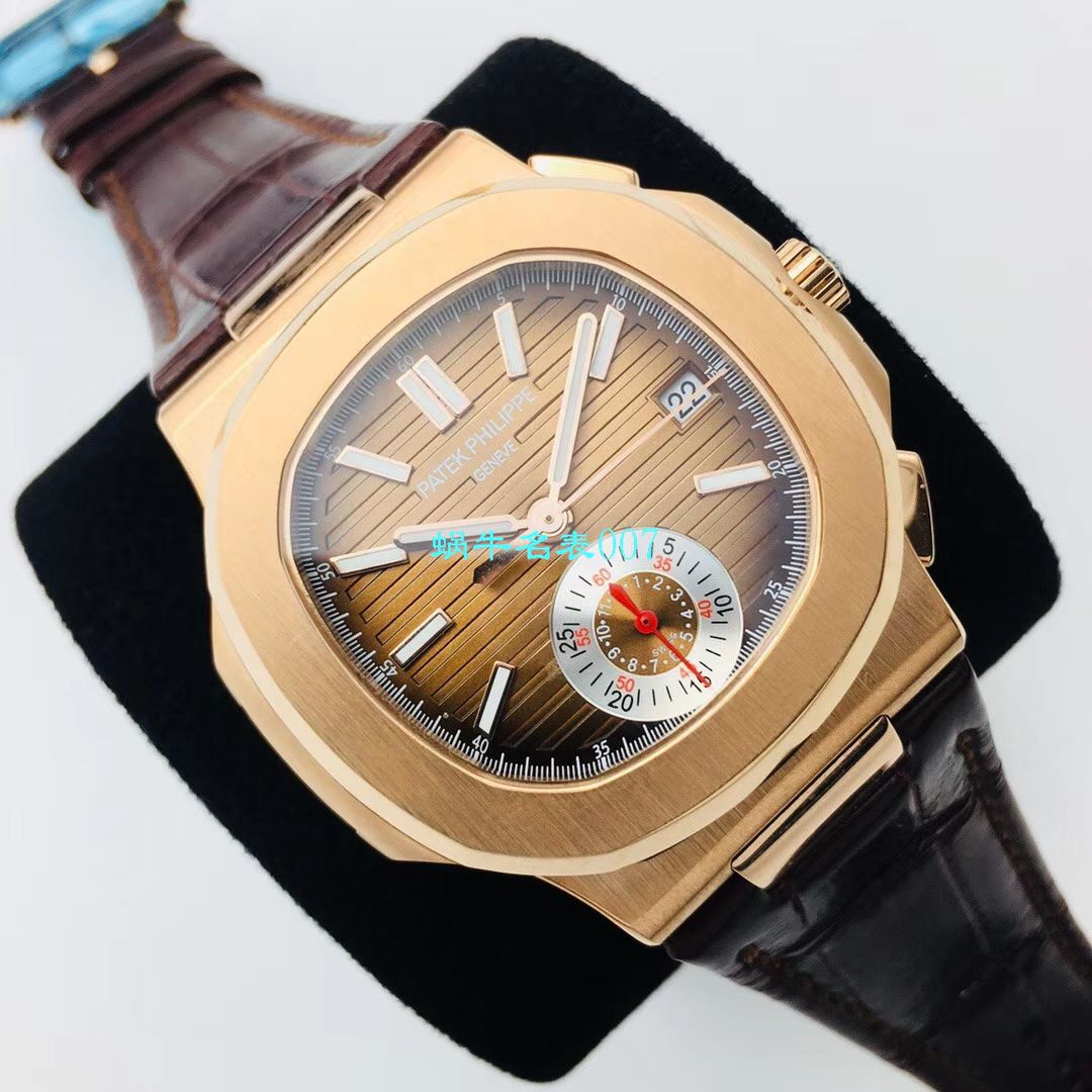 【TW Factory 超A精高仿手表】 PATEK PHILIPPE  Nautilus 5980/1AR-001,5980R-001,5980/1A-014 wrist watch  / BD257