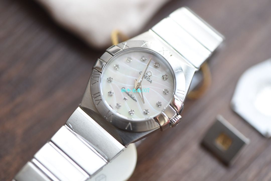 【8848 Factory 超A精仿手表】OMEGA Constellation 女装24、27毫米123.20.27.60.55.001 wrist watch  / M663