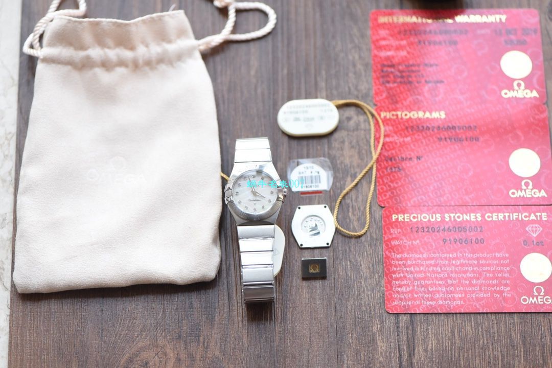 【8848 Factory 超A精仿手表】OMEGA Constellation 女装24、27毫米123.20.27.60.55.001 wrist watch  / M663