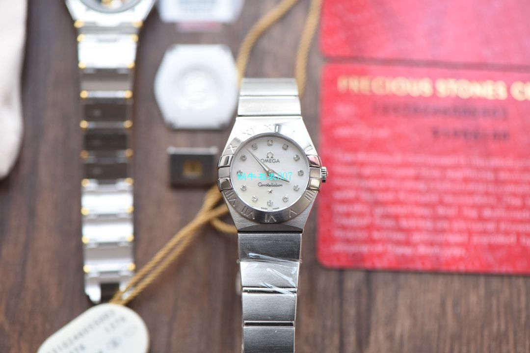 【8848 Factory 超A精仿手表】OMEGA Constellation 女装24、27毫米123.20.27.60.55.001 wrist watch  / M663