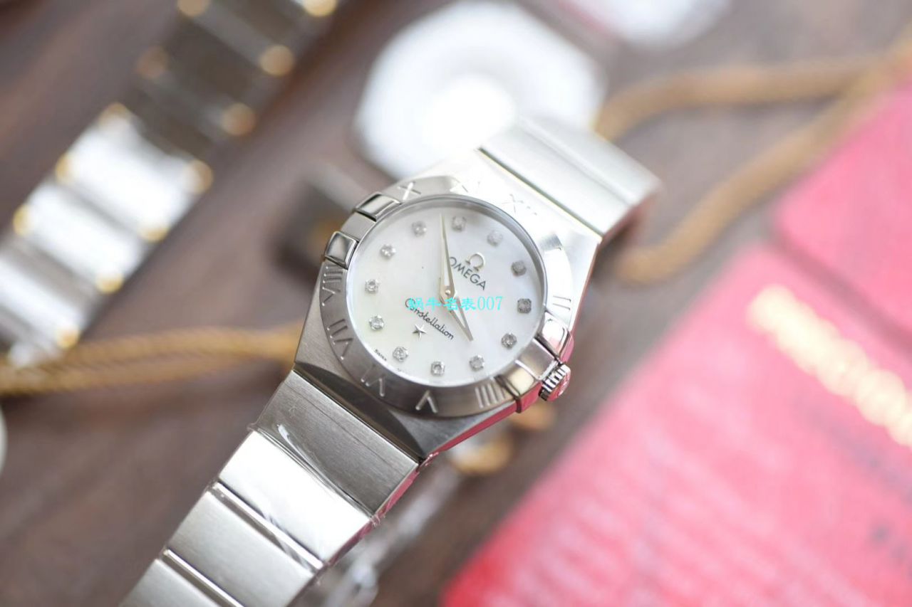 【8848 Factory 超A精仿手表】OMEGA Constellation 女装24、27毫米123.20.27.60.55.001 wrist watch  / M663