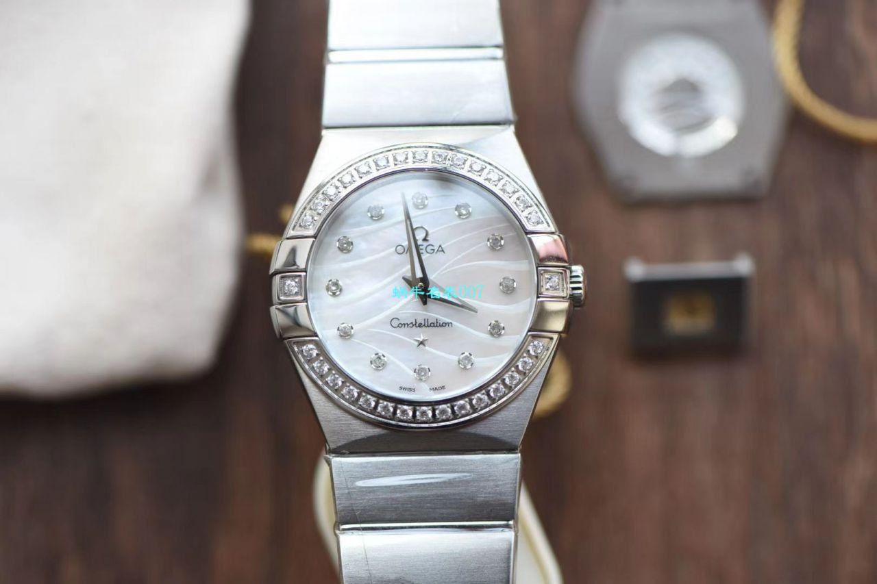 【8848 Factory 超A精仿手表】OMEGA Constellation 女装24、27毫米123.20.27.60.55.001 wrist watch  / M663