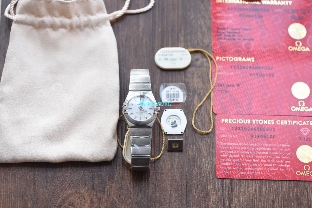 【8848 Factory 超A精仿手表】OMEGA Constellation 女装24、27毫米123.20.27.60.55.001 wrist watch  / M663