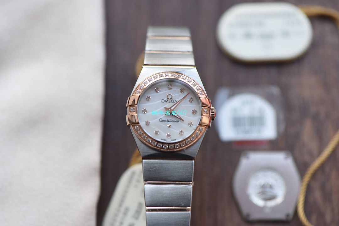 【8848 Factory 超A精仿手表】OMEGA Constellation 女装24、27毫米123.20.27.60.55.001 wrist watch  / M663